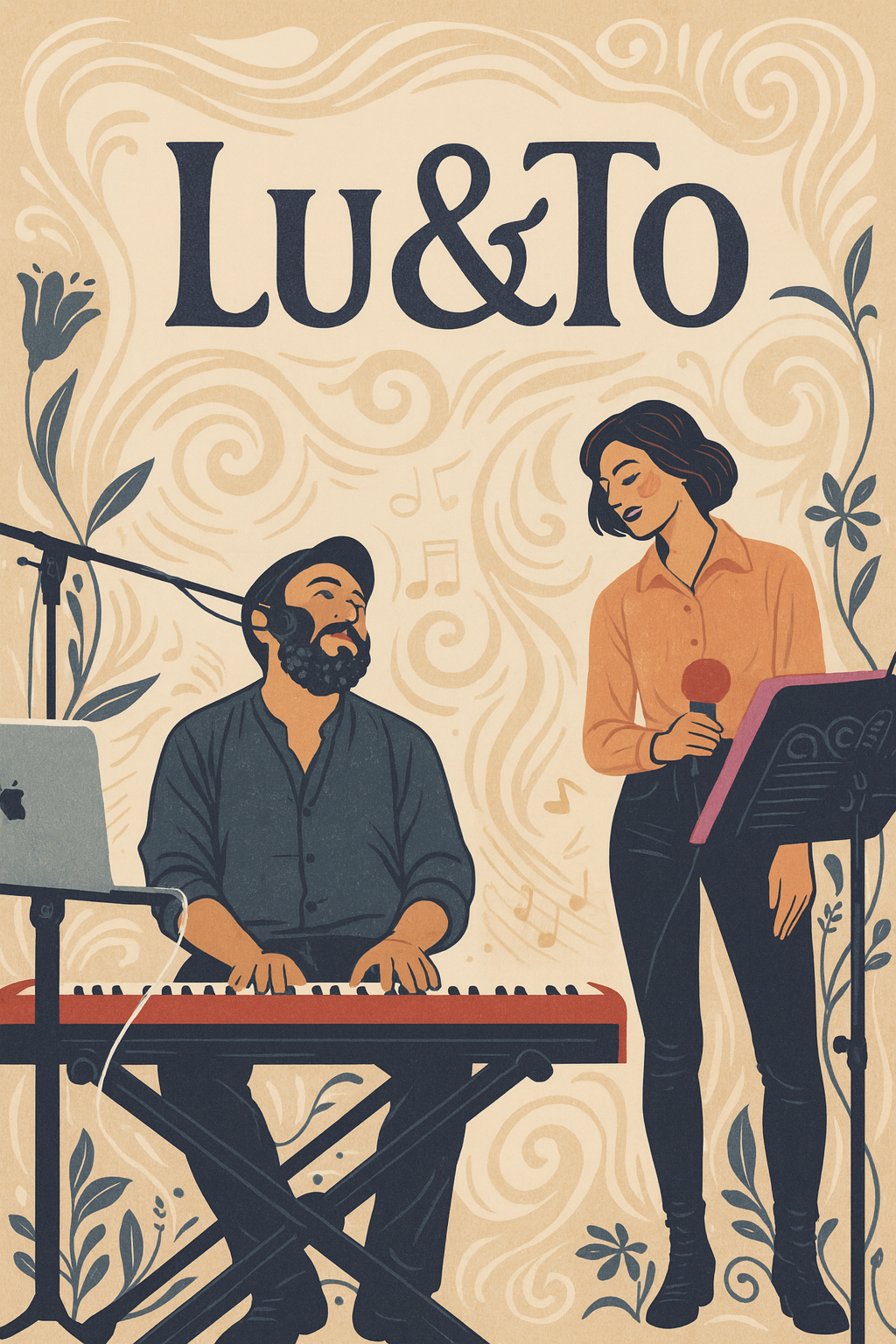 Lu&To Musical Duo - Singer and Piano Player